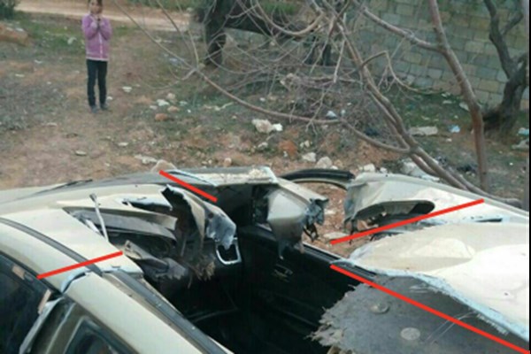 سایت آمریکایی: ارتش آمریکا موشک محرمانه «نینجا» را مجددا در سوریه آزمایش کرد / خودروی هدف قرار داده شده تقریبا از وسط به دو نیم شد / دو سرنشین خودرو به صورت کامل خرد و تکه‌تکه شدند