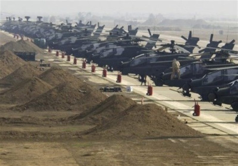 فرود هواپیماهای حامل نظامیان آمریکایی در پایگاه «عین الأسد» عراق