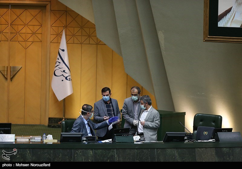 تصاویر: اولین جلسه علنی مجلس در سال ۹۹