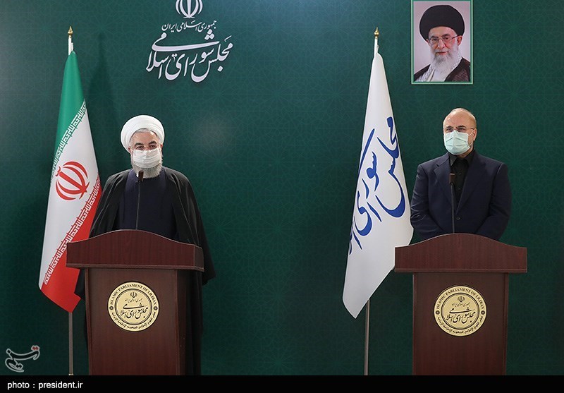 تصاویر: جلسه سران قوا در مجلس شورای اسلامی