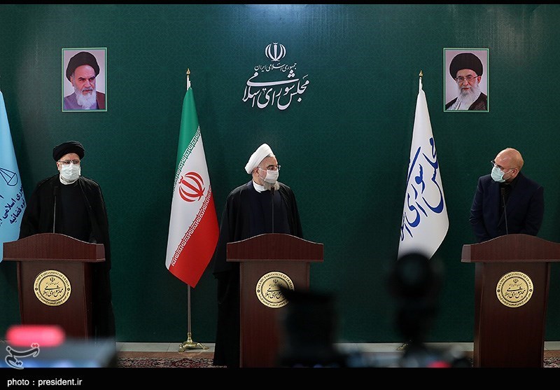 تصاویر: جلسه سران قوا در مجلس شورای اسلامی