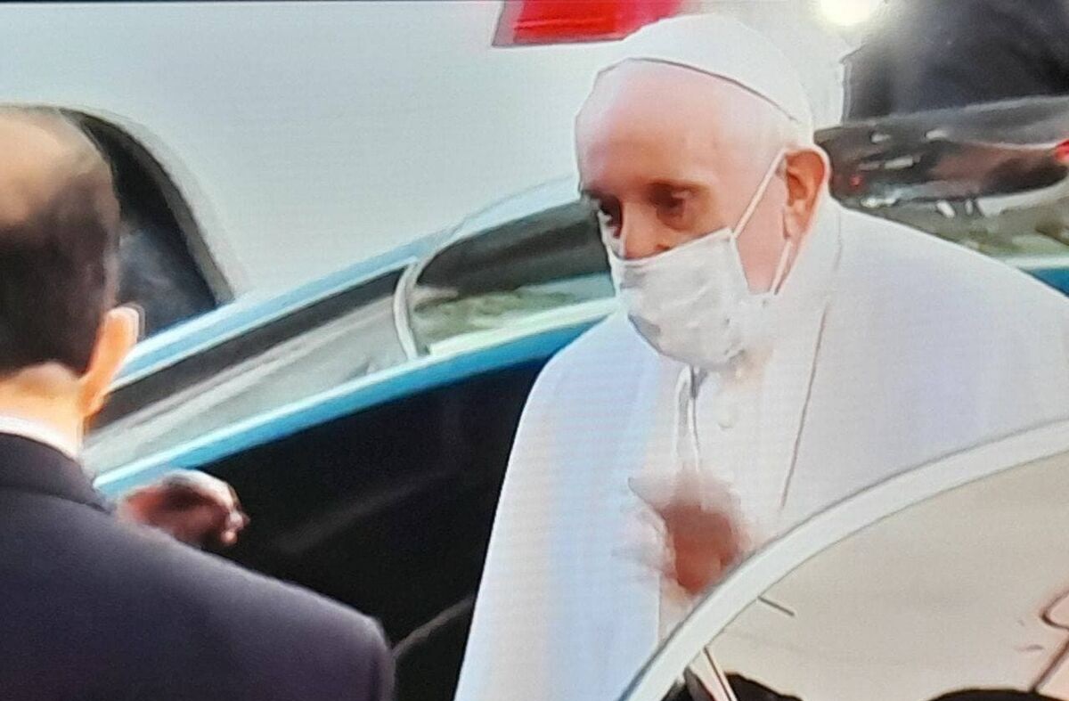 پاپ فرانسیس با آیت الله سیستانی ملاقات کرد +ویدیو