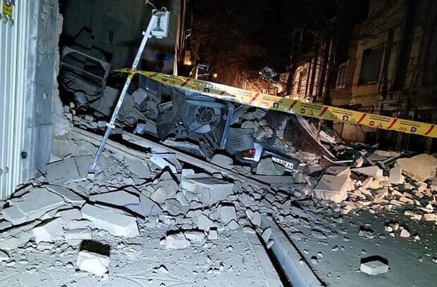 ریزش ساختمان در تهران، یک نفر را به کام مرگ فرستاد