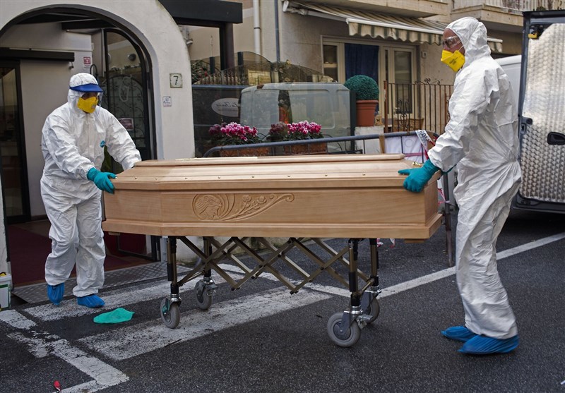 مرگ بیش از ۱۶۰ بیمار مبتلا به کرونا در ایتالیا طی ۲۴ ساعت گذشته