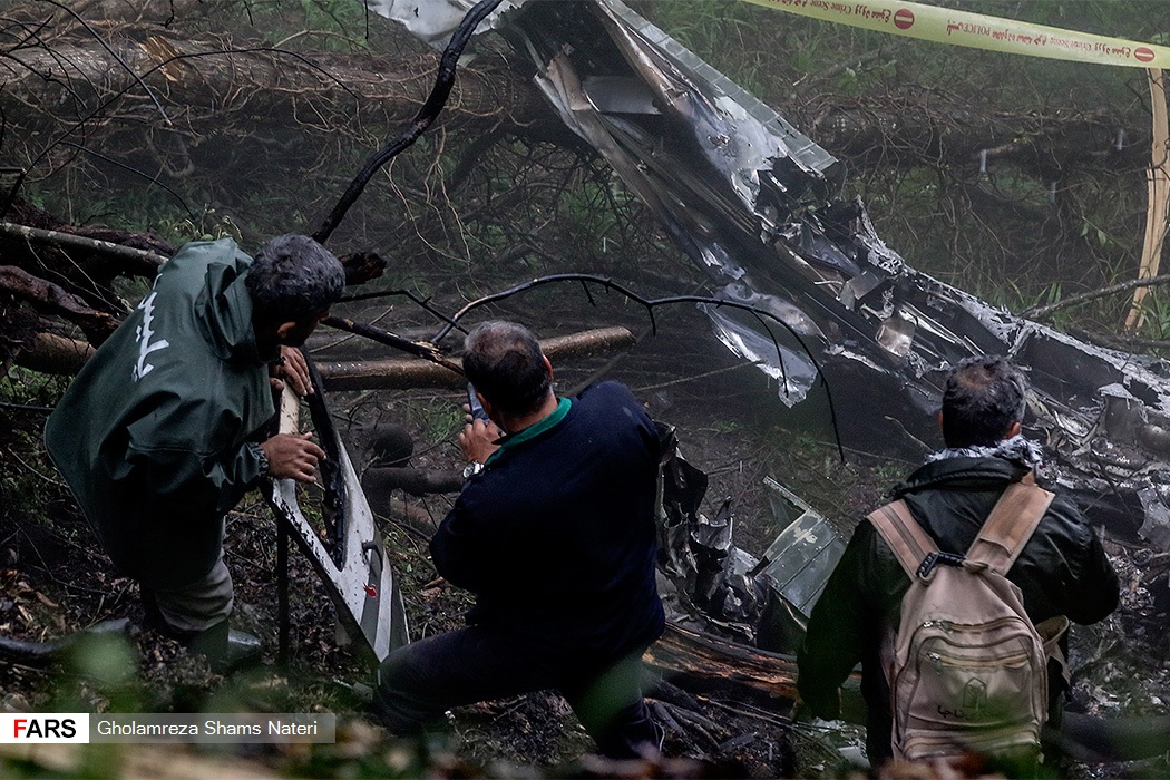 تصاویر: سقوط هواپیمای ناجا در مازندران