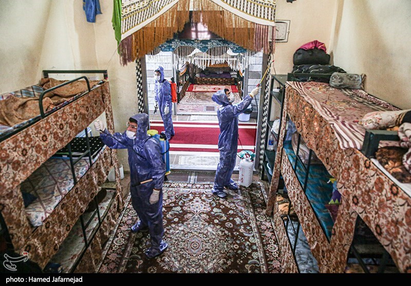 تصاویر: ضد عفونی ندامتگاه تهران بزرگ