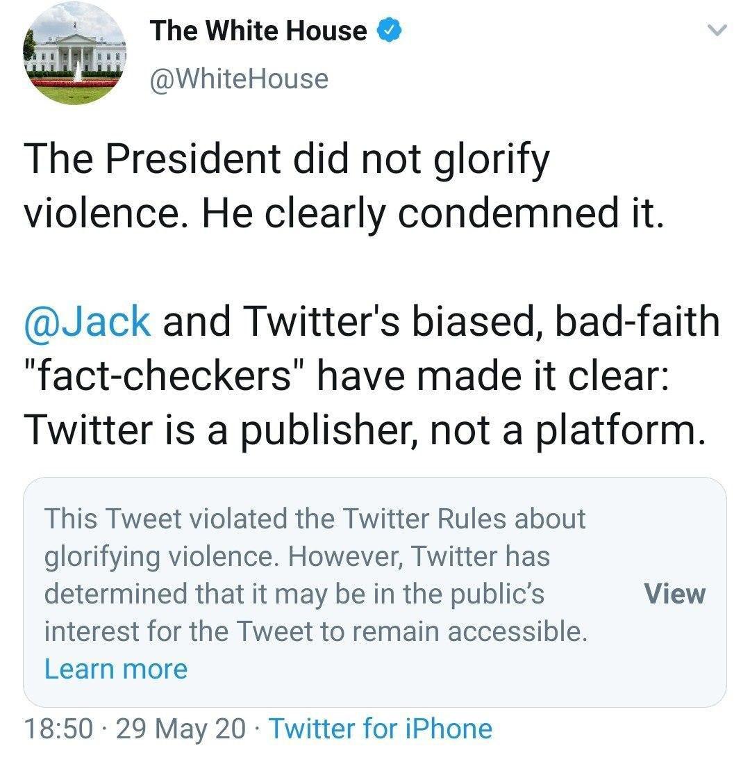 کاخ سفید هم به سرنوشت ترامپ دچار شد! / جنگ توییتر با واشنگتن