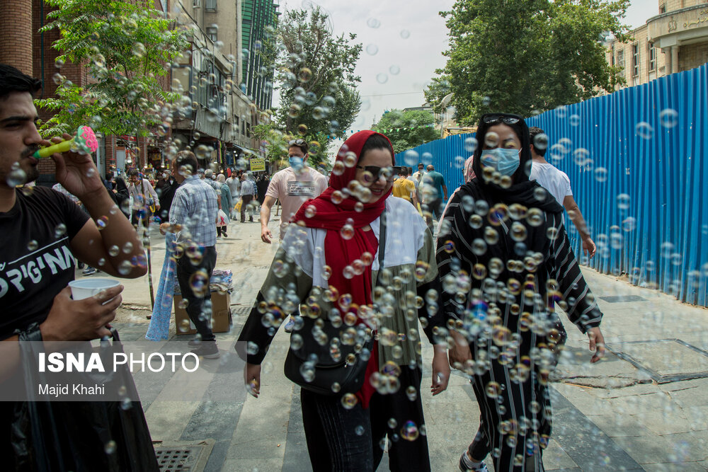 تصاویر: آغاز طرح ماسک اجباری ـ تهران