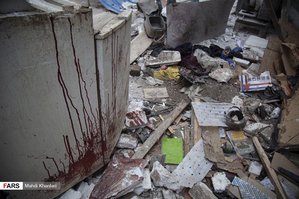 تصاویر: انفجار در باقرشهر