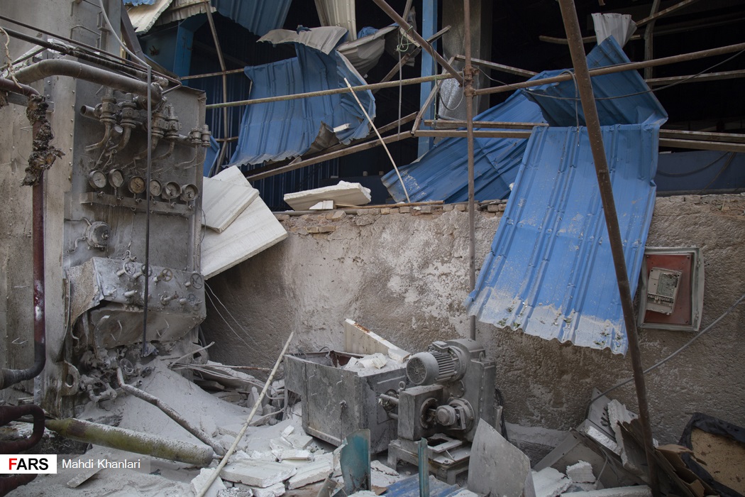 تصاویر: انفجار در باقرشهر
