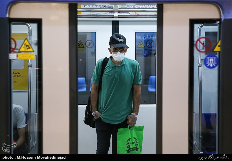 تصاویر: بدون ماسک وارد مترو نشوید