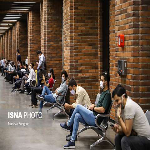 تصاویر: مترو اصفهان در روزهای اوج کرونا