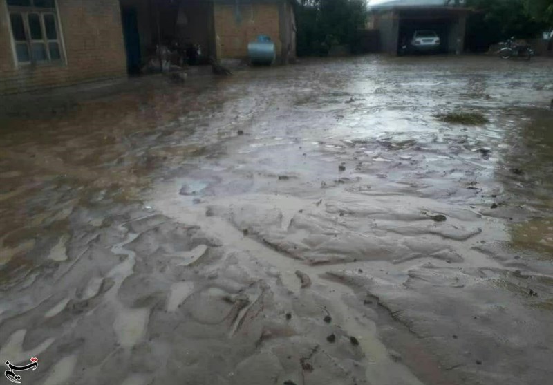 خسارت سیلاب به منازل مسکونی روستایی در شرق گلستان + تصاویر