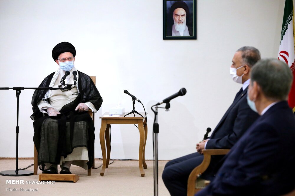 تصاویر: دیدار نخست وزیر عراق و هیئت همراه با رهبر انقلاب
