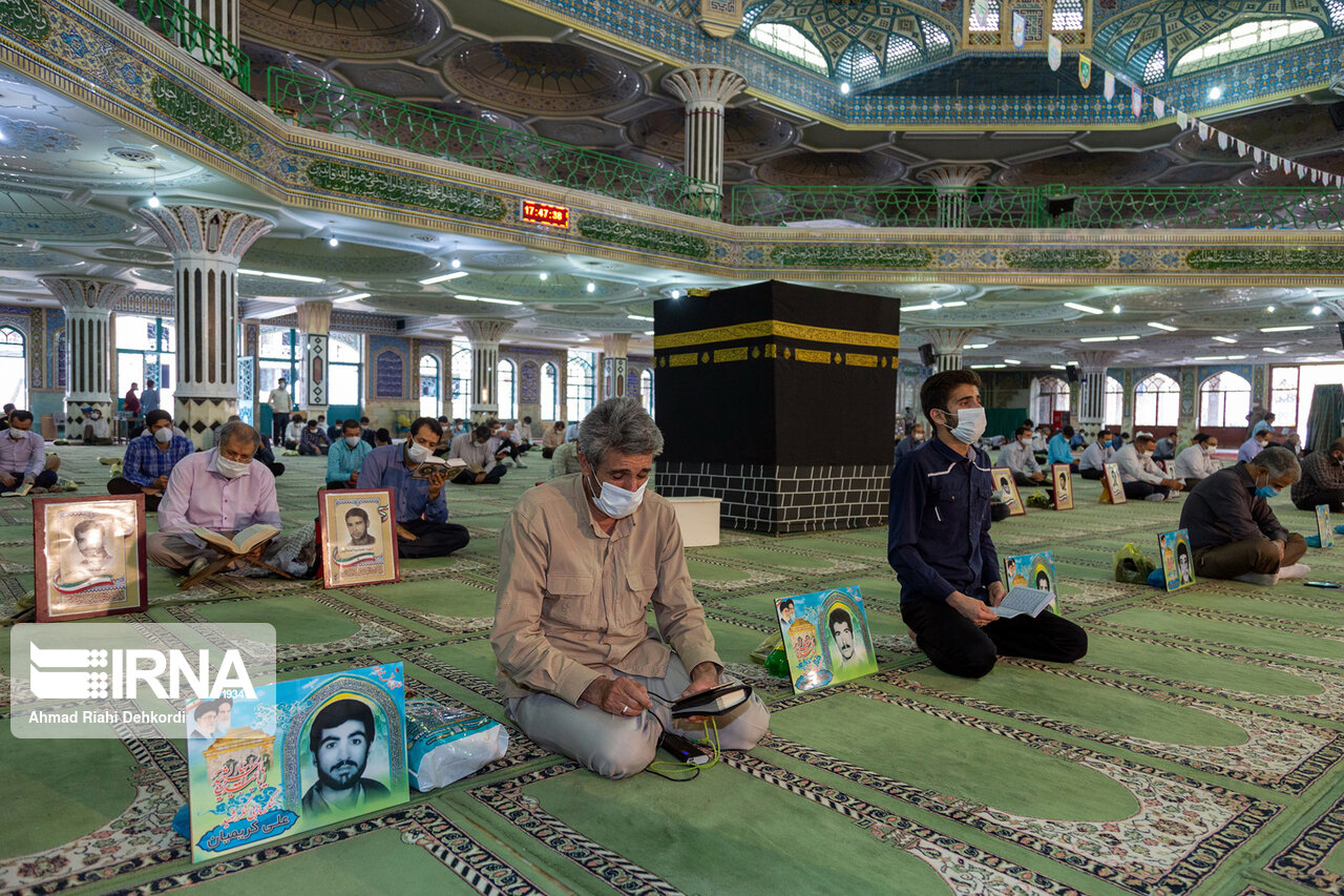 تصاویر: مراسم دعای عرفه در شهرستان ها