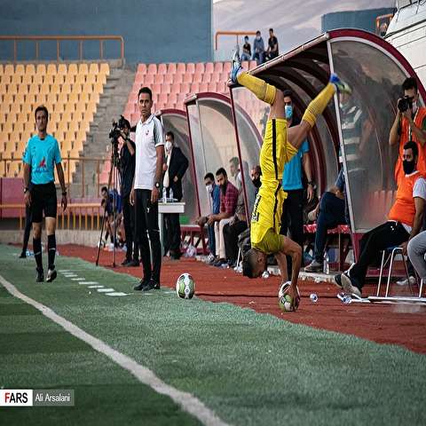 تصاویر: صعود مس رفسنجان به لیگ برتر فوتبال