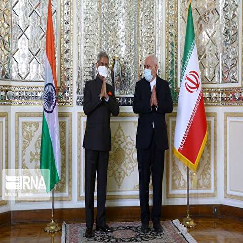 تصاویر: دیدار وزیران خارجه ایران و هند