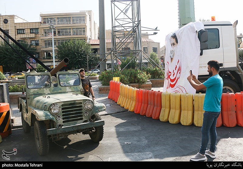 تصاویر: حال و هوای تهران در هفته دفاع مقدس