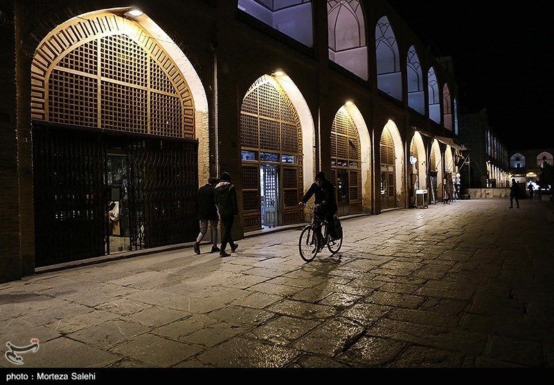 تصاویر: تعطیلی بازار اصفهان