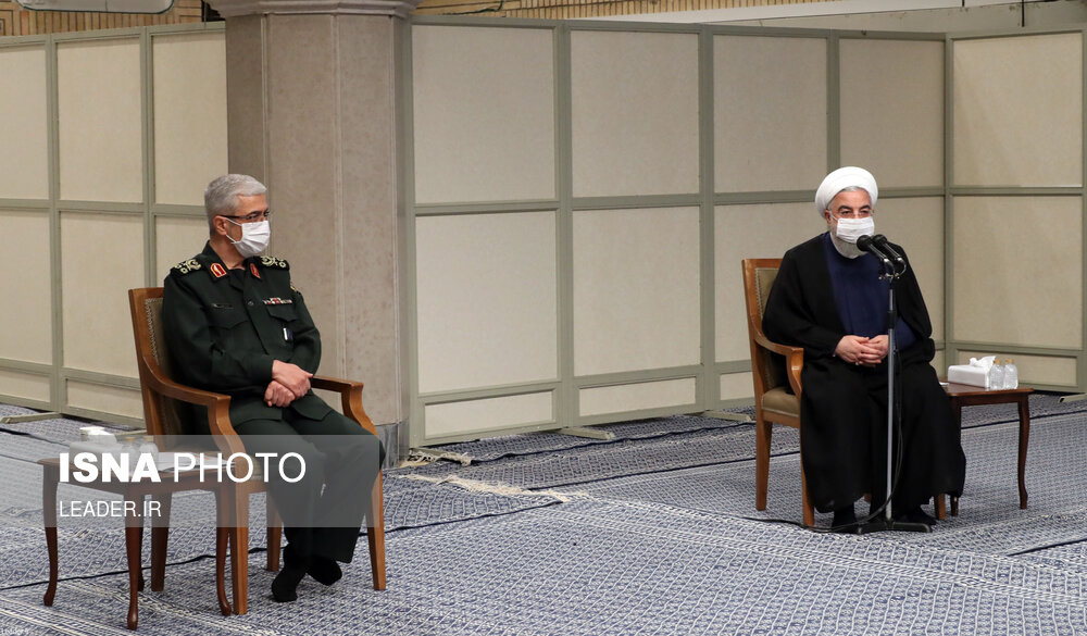 تصاویر: جلسه ستاد ملی مقابله با کرونا در حضور مقام معظم رهبری