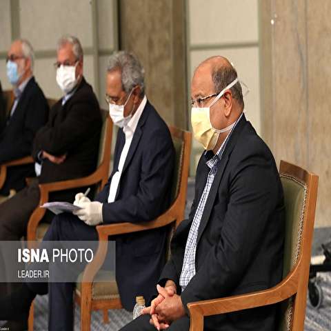 تصاویر: جلسه ستاد ملی مقابله با کرونا در حضور مقام معظم رهبری