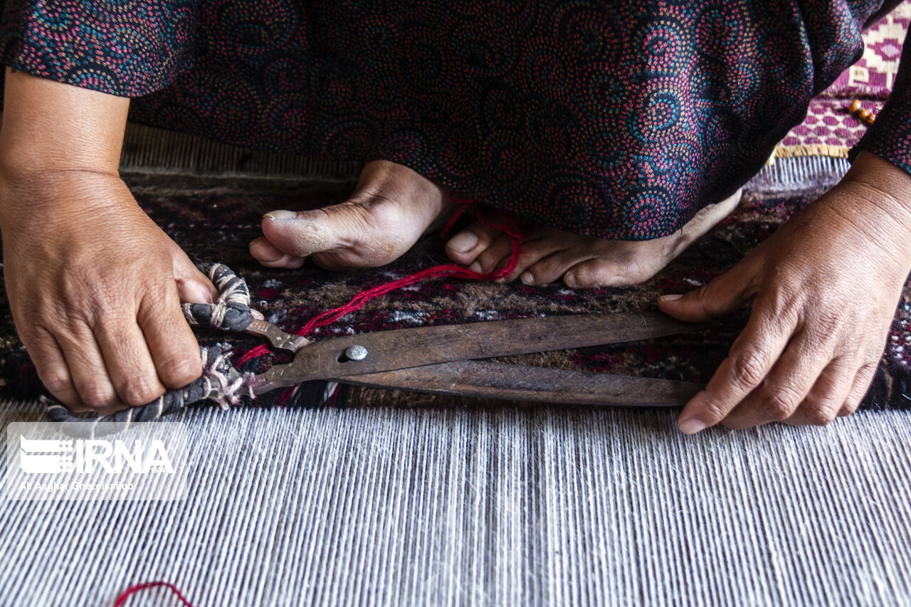 تصاویر: فرش ترکمن هنری از نسل های گذشته