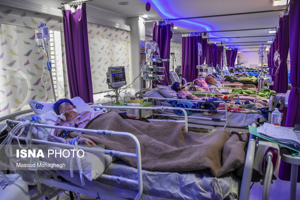 تصاویر: وضعیت حاد کرونا در بیمارستان کوثر سمنان