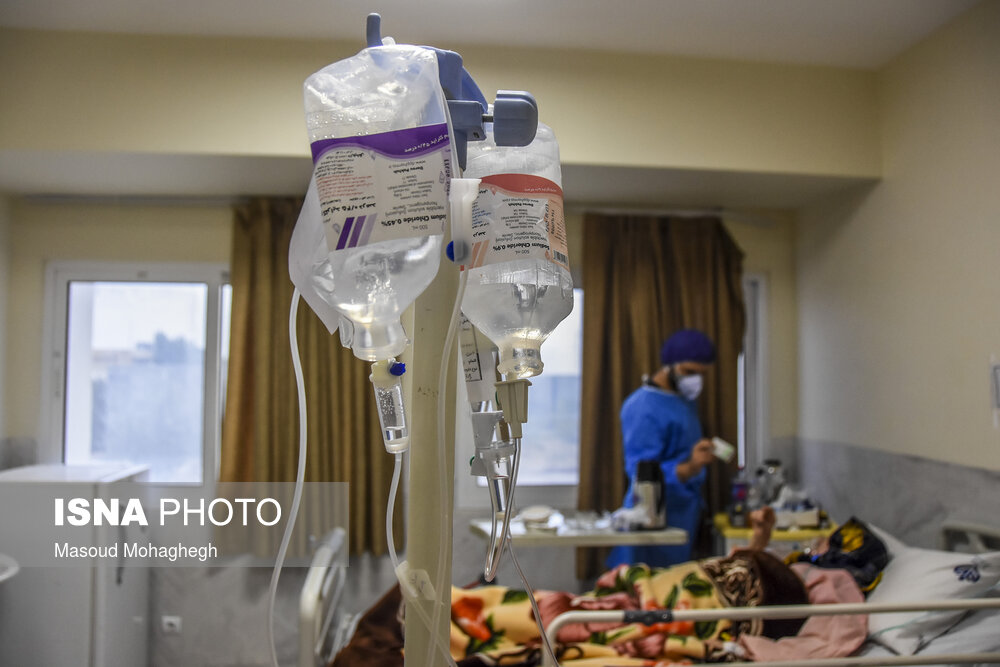 تصاویر: وضعیت حاد کرونا در بیمارستان کوثر سمنان