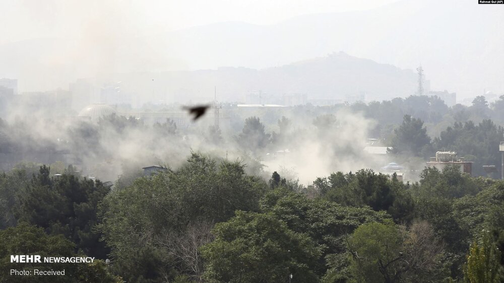تصاویر: حملات راکتی و انفجار در شهر کابل