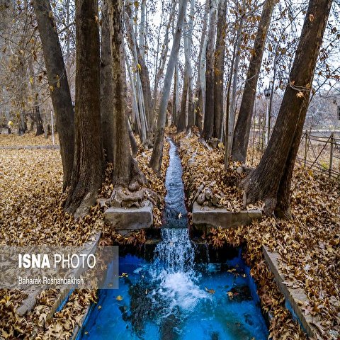 تصاویر: لباسِ پاییزی باغ پهلوان پور