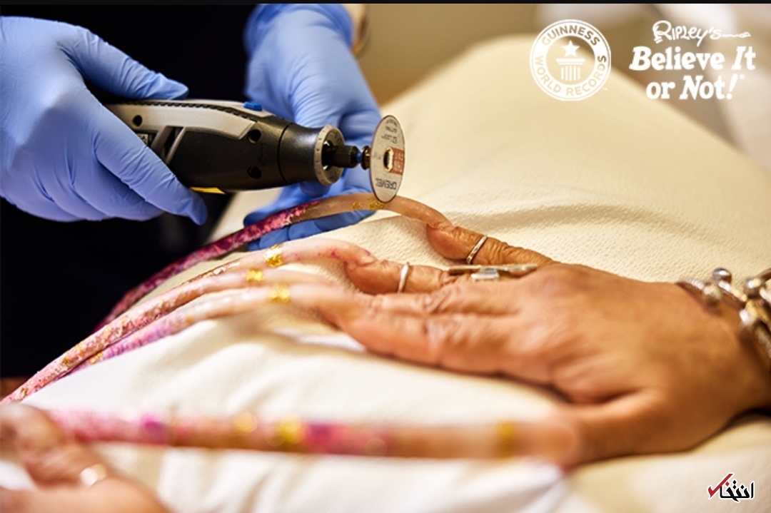 بلندترین ناخن‌ها