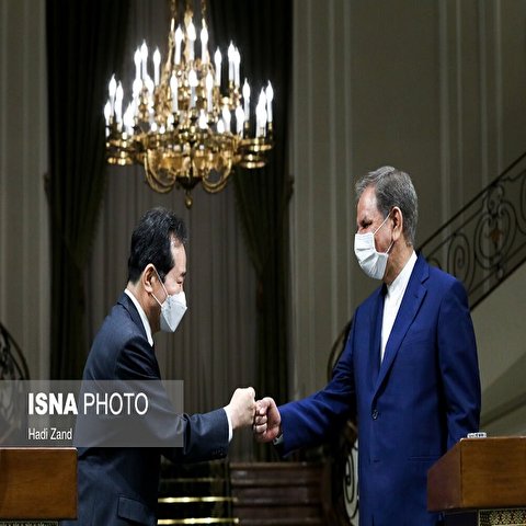 تصاویر: استقبال نخست وزیر کره جنوبی توسط معاون اول رییس جمهور