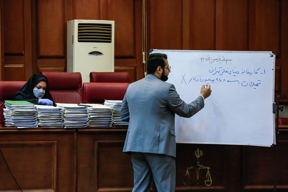 تصاویر: نخستین جلسه رسیدگی به اتهامات حسن رعیت