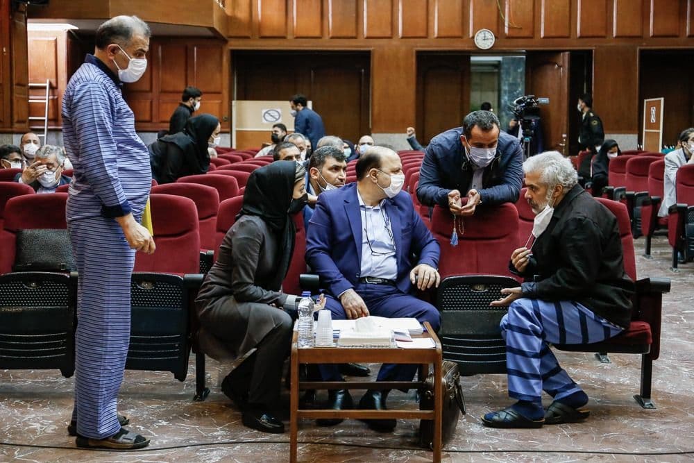 تصاویر: نخستین جلسه رسیدگی به اتهامات حسن رعیت