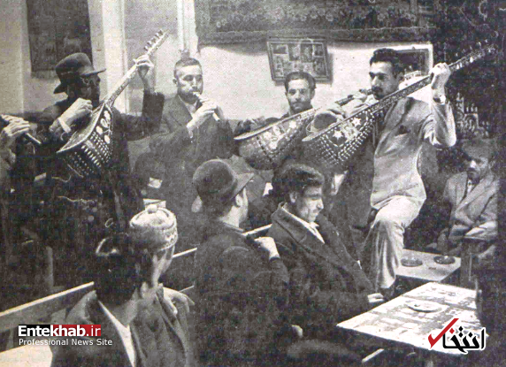 قهوه‌خانه «عاشق‌ها» در تبریز ۵۶ سال پیش