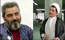 ویدیو / گریم تماشایی اتابک نادری برای نقش آیت الله هاشمی رفسنجانی؛ نقشی که حذف شد