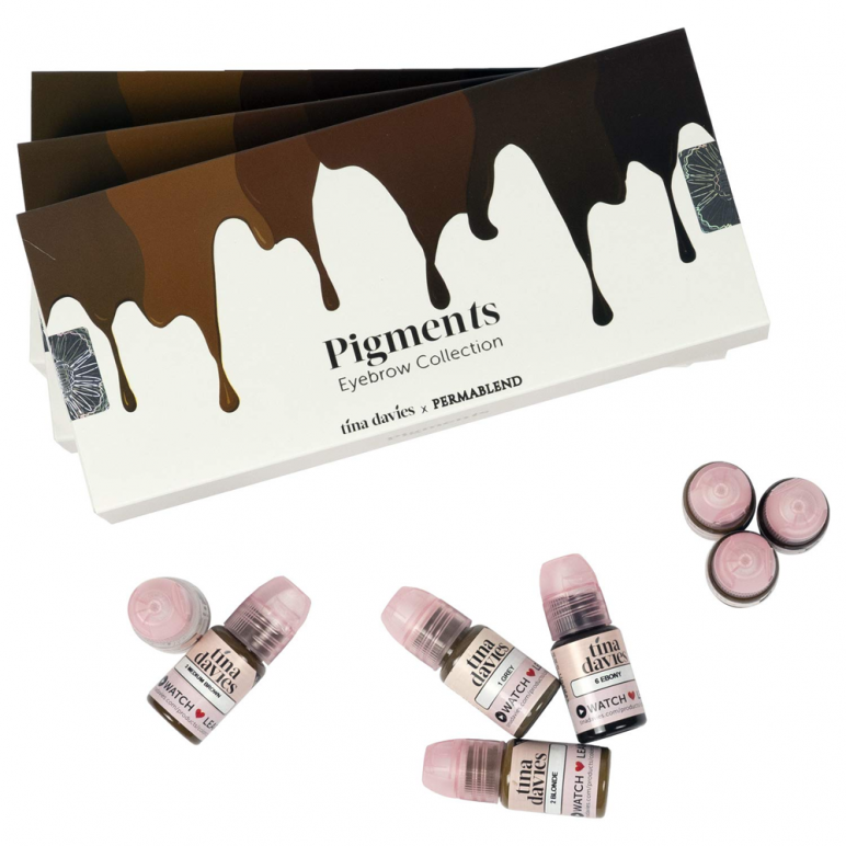 رنگ تاتو مخصوص میکروبلیدینگ (فیبروز) ابرو و راز و رمزهای افزایش ماندگاری آن