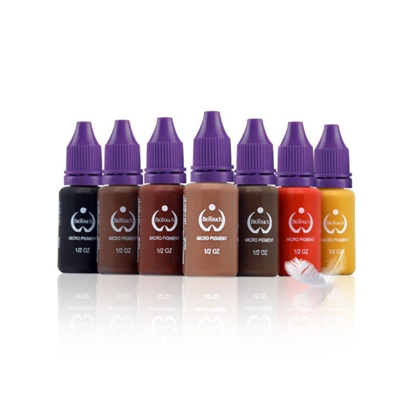 رنگ تاتو مخصوص میکروبلیدینگ (فیبروز) ابرو و راز و رمزهای افزایش ماندگاری آن