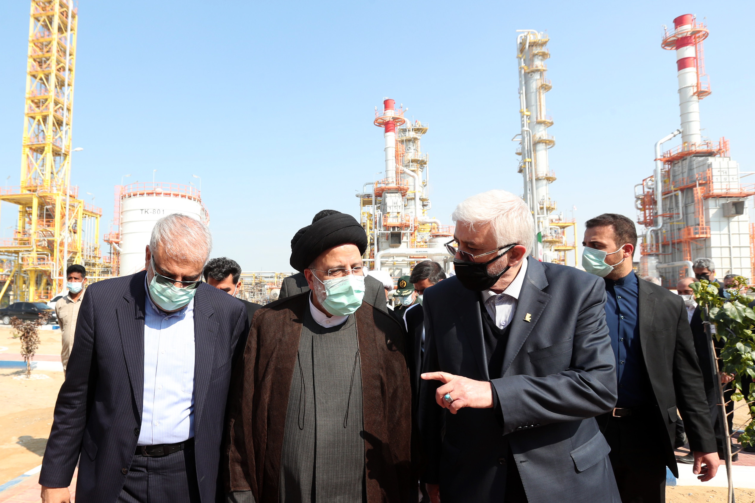 افتتاح پالایشگاه نفت فوق‌سنگین «پاسارگاد»  قشم با حضور رئیس جمهور
