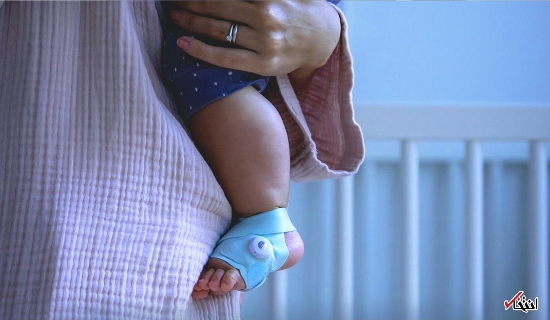 جوراب هوشمند ویژه نظارت بر سلامت نوزادان+تصاویر