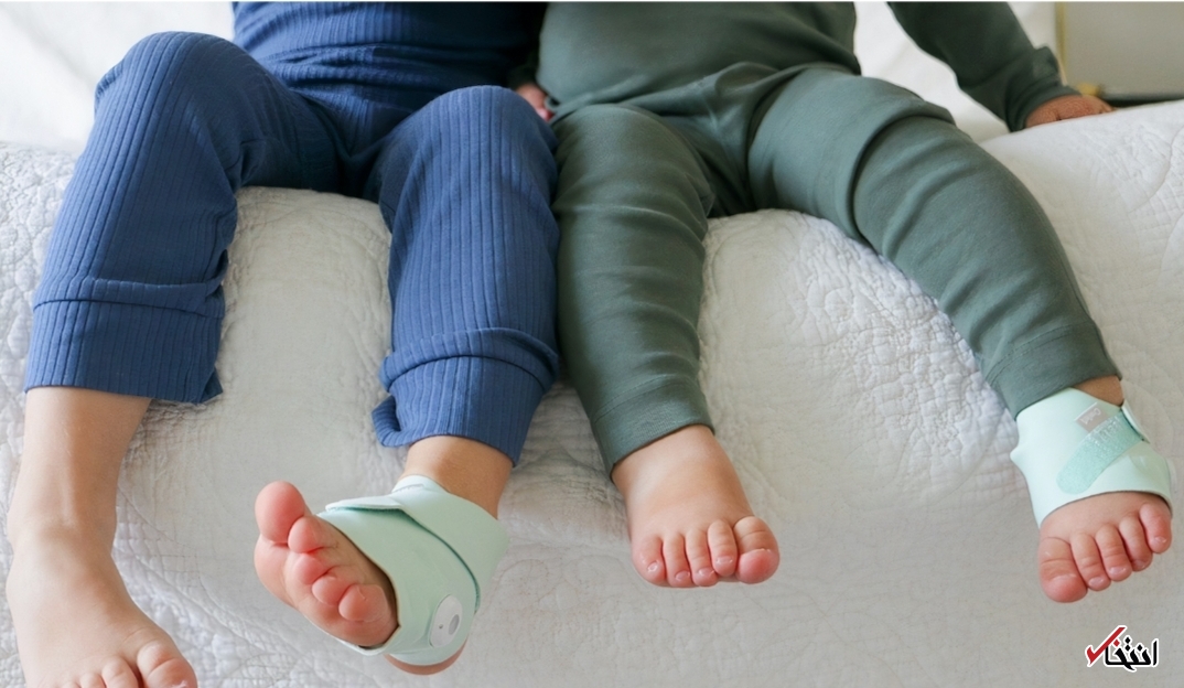 جوراب هوشمند ویژه نظارت بر سلامت نوزادان+تصاویر