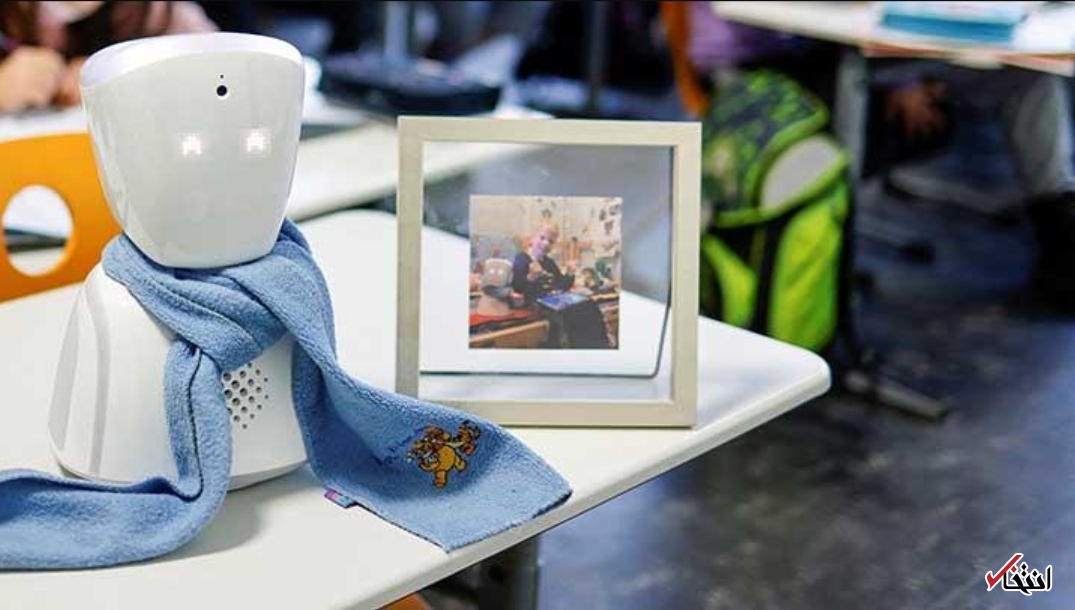 ربات آواتاری که به جای پسر بیمار آلمانی به مدرسه می‌رود+تصاویر