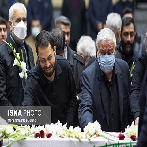 تصاویر: مراسم تشییع پیکر محمدرضا یزدانی‌خرم