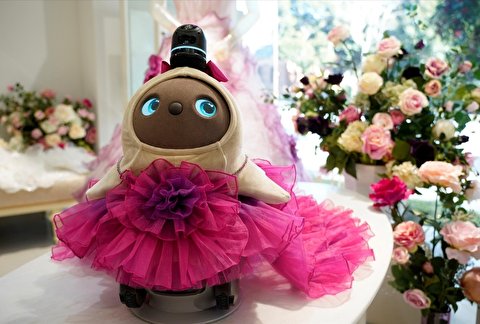 ربات‌هایی که لباس عروسی می پوشند