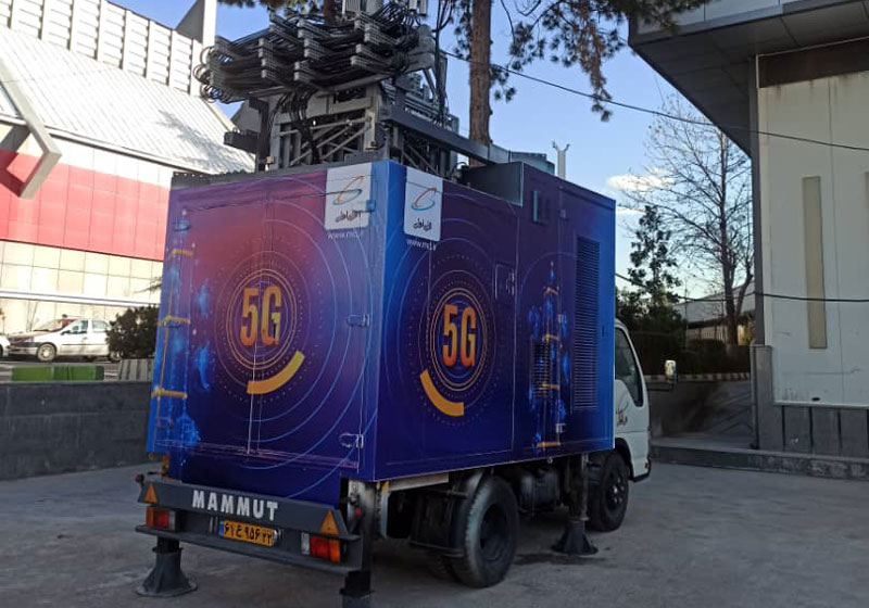 تست سرعت اینترنت 5G همراه اول با سرعت یک گیگابیت در ثانیه در نمایشگاه تلکام تست سرعت اینترنت 5G همراه اول با سرعت یک گیگابیت در ثانیه در نمایشگاه تلکام