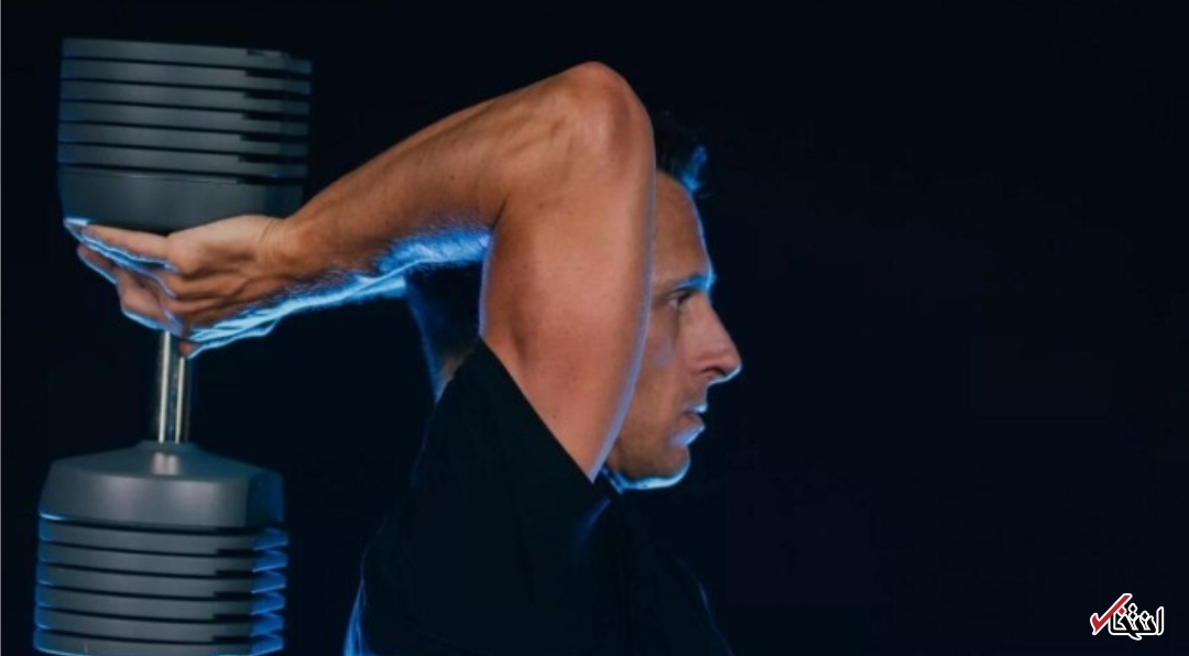 ورزش حرفه‌ای با دمبل‌های دیجیتال+تصاویر