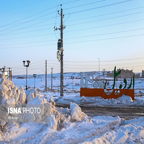 تصاویر: اردبیل پس از ۱۰ روز بارش برف