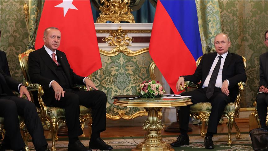 پوتین از دعوت اردوغان به منظور دیدار از ترکیه استقبال کرد