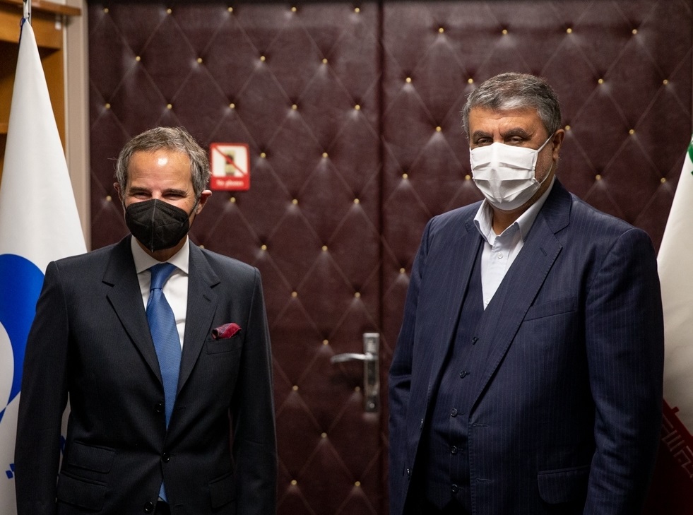 گروسی: در صورتی که ایران و آژانس درباره مسائل پادمانی به نتیجه نرسند توافق درباره برجام دشوار است / اسلامی: توافق حاصل شده؛ مبادله مدارک بین ایران و آژانس تا خرداد انجام می‌شود