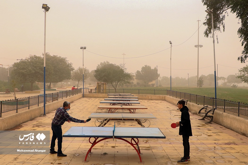 تصاویر: گرد و خاک در اهواز